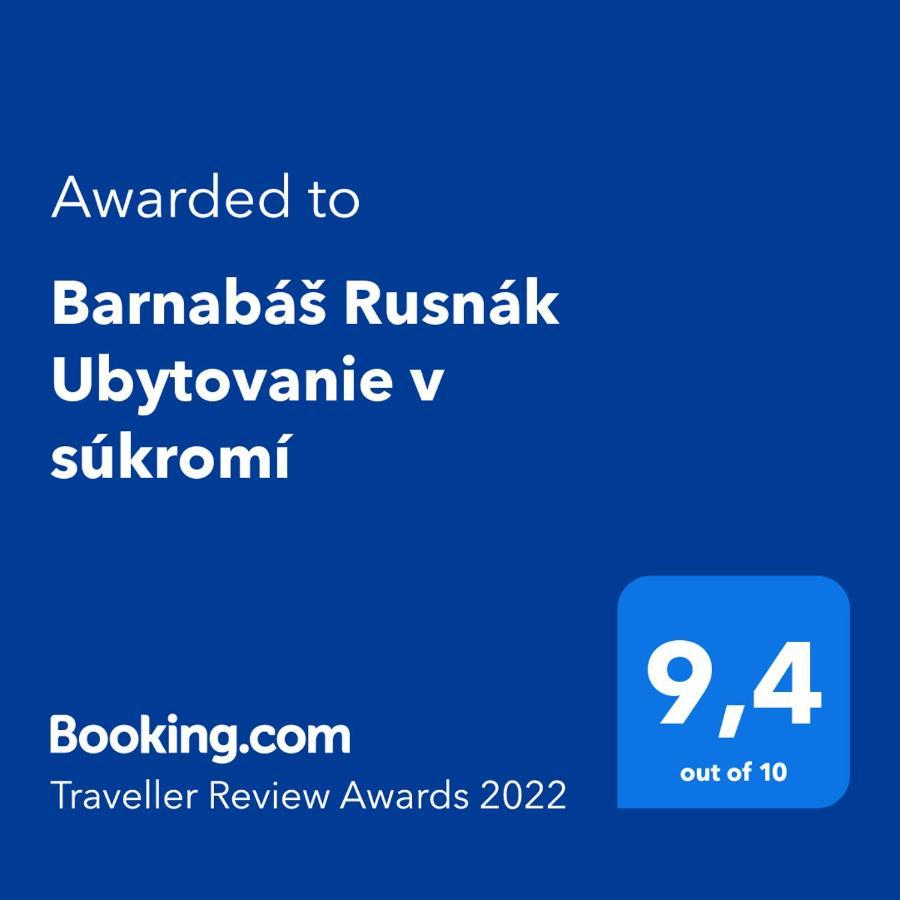 Barnabas Rusnak Ubytovanie V Sukromi Mucin Εξωτερικό φωτογραφία